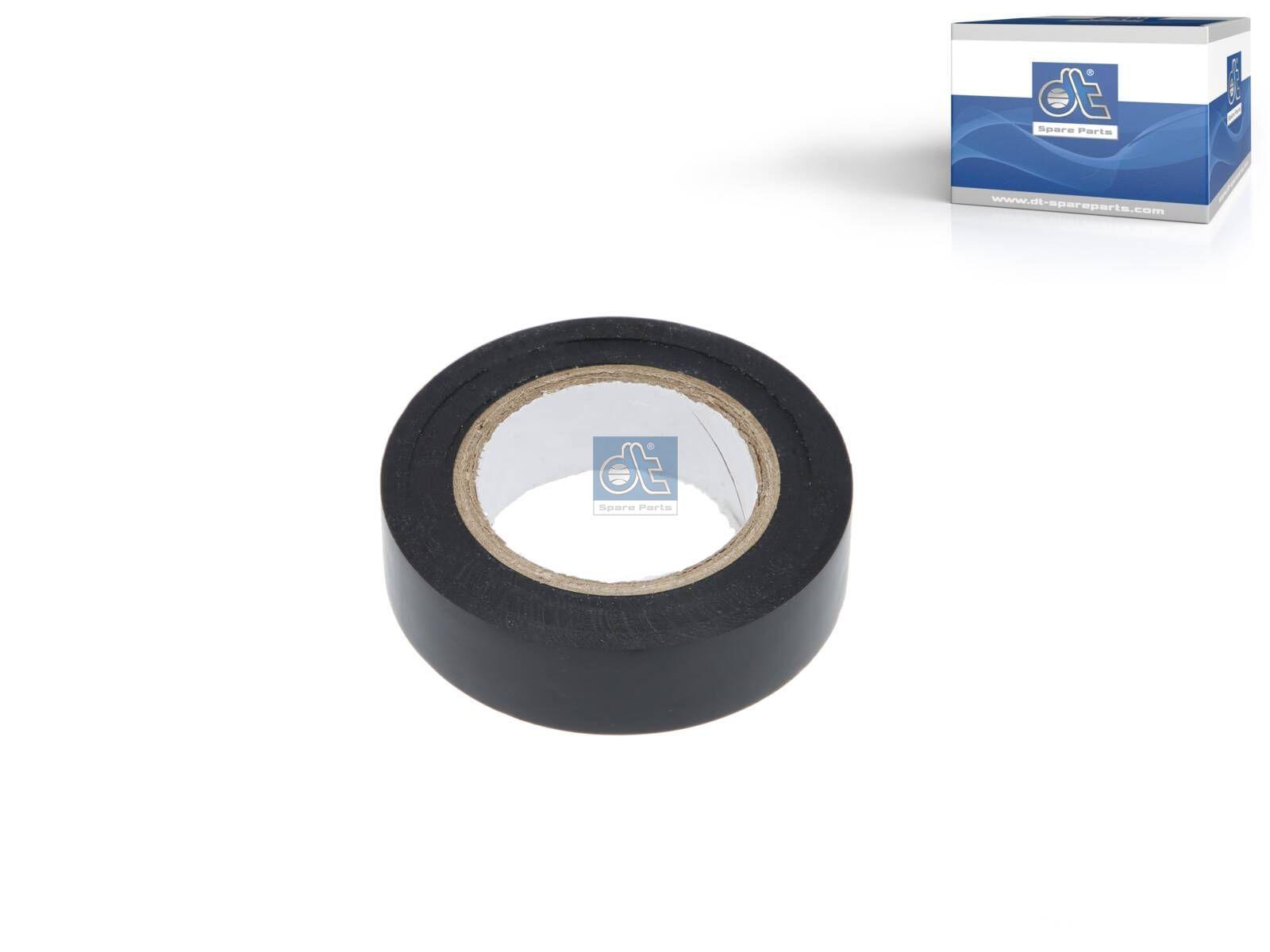 DT Spare Parts 9.69362 Isolierband, schwarz, L: 10 m, W: 15 mm passend für Multimarken