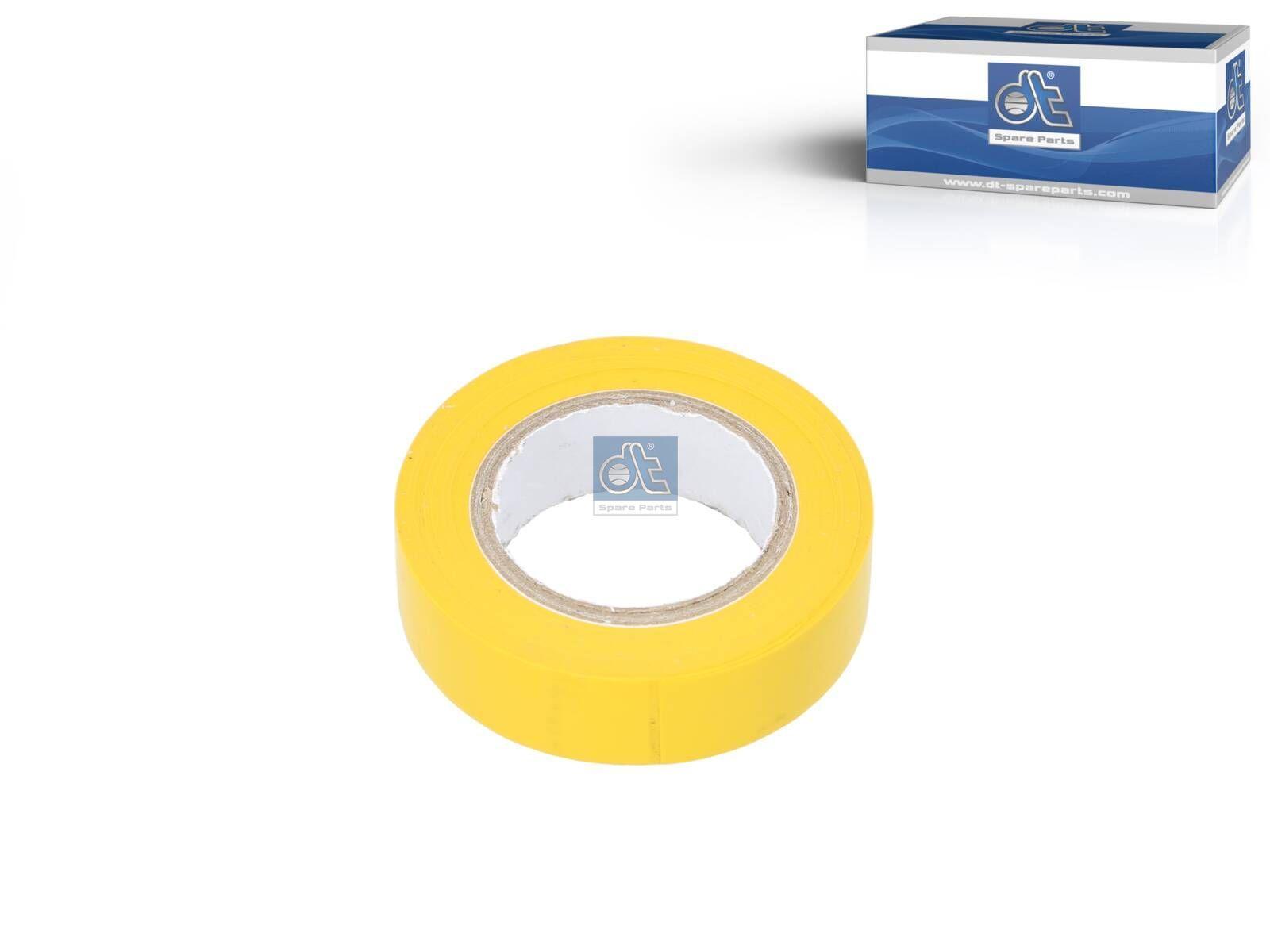 DT Spare Parts 9.69364 Isolierband, gelb, L: 10 m, W: 15 mm passend für Multimarken