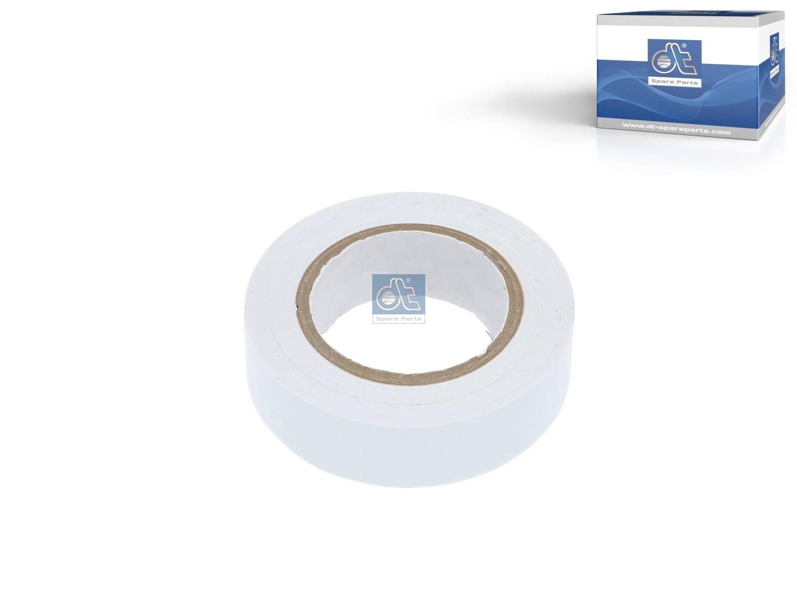DT Spare Parts 9.69368 Isolierband, weiß, L: 10 m, W: 15 mm passend für Multimarken