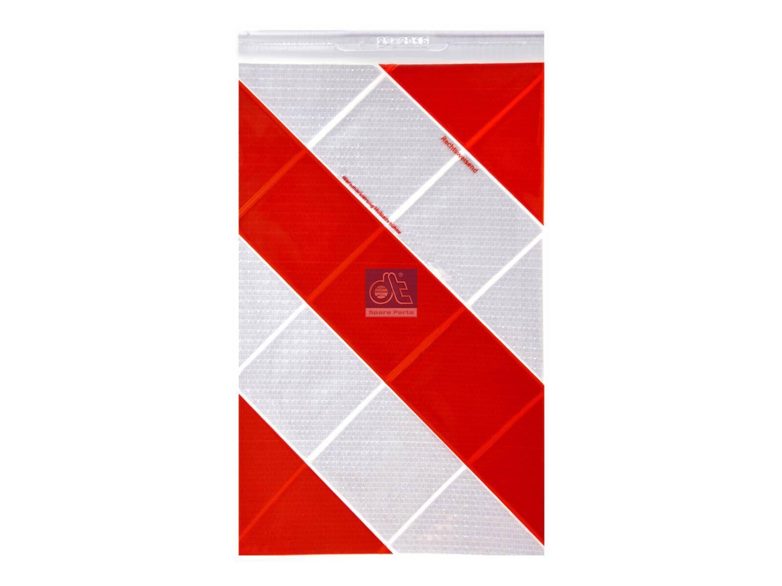 DT Spare Parts 9.69408 Warnmarkierung, Hubladebühne, W: 250 mm, H: 400 mm passend für Multimarken