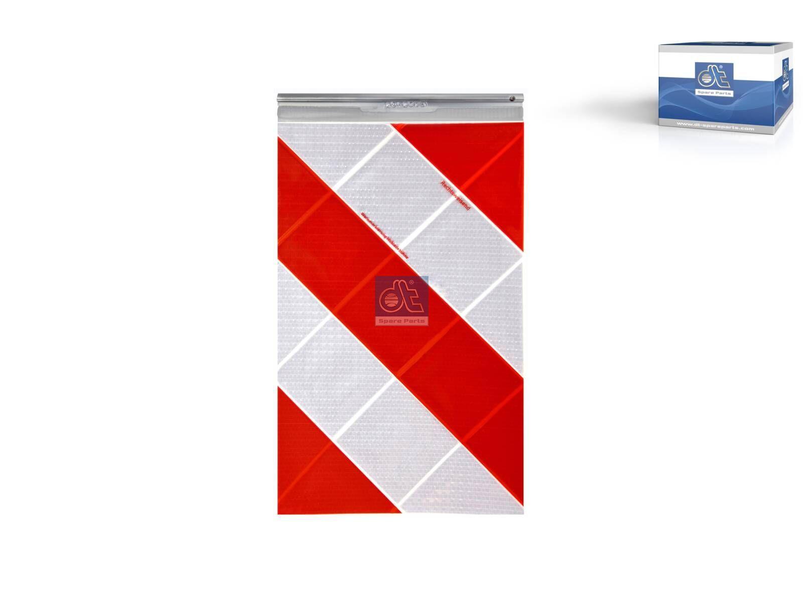 DT Spare Parts 9.69410 Warnmarkierung, Hubladebühne, W: 250 mm, H: 400 mm passend für Multimarken