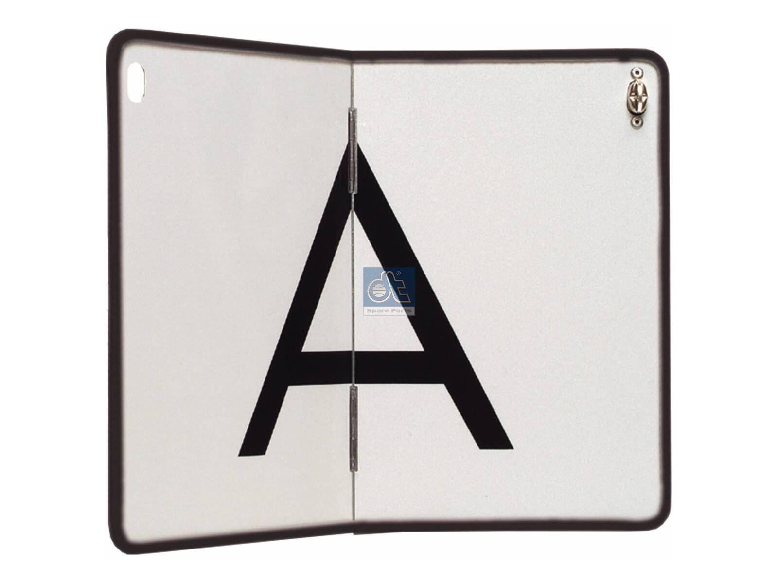 DT Spare Parts 9.69418 Warnmarkierung, W: 400 mm, H: 300 mm passend für Multimarken