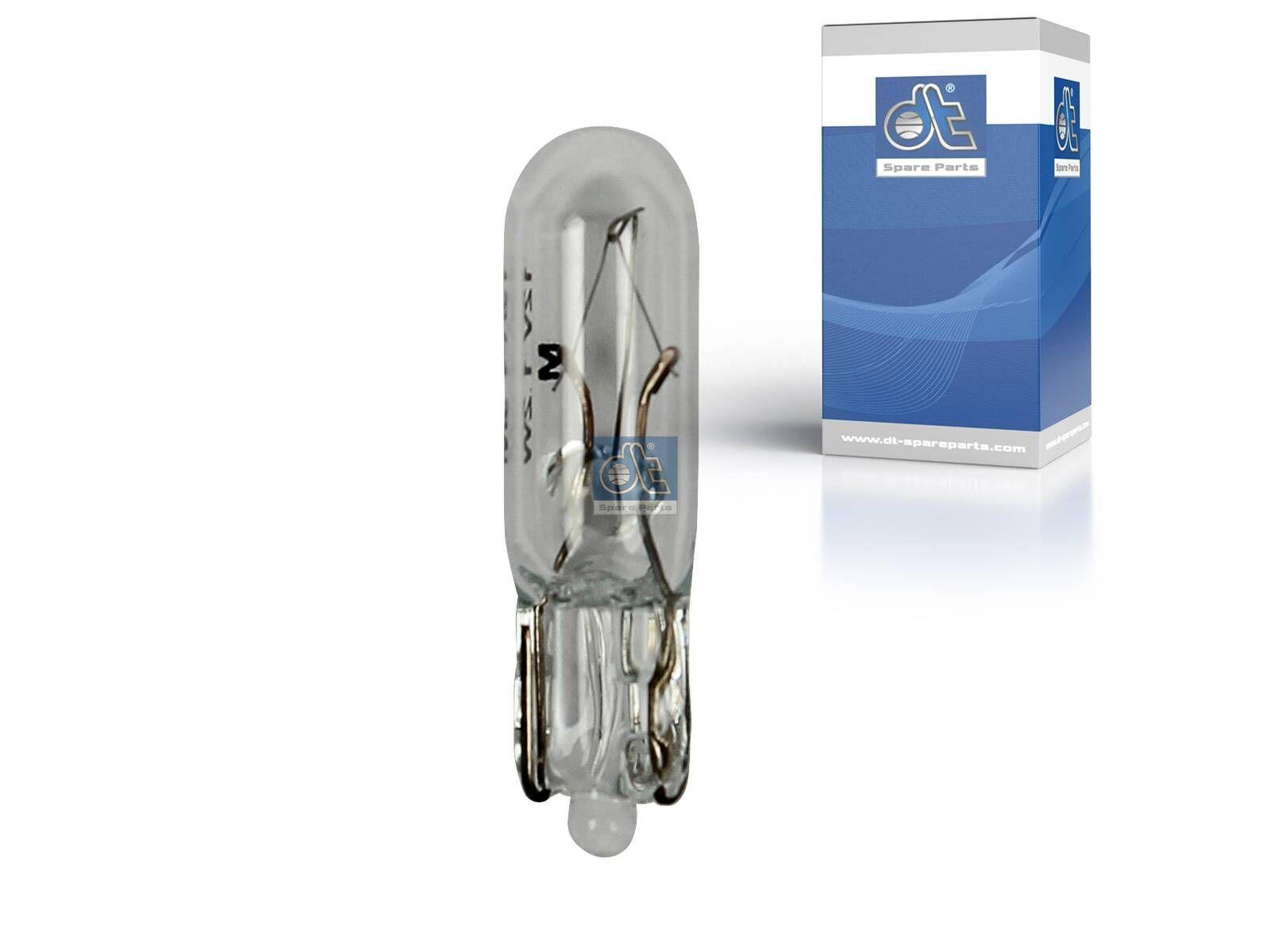 DT Spare Parts 9.78134 Glühlampe, 12 V, 1,2 W passend für Multimarken