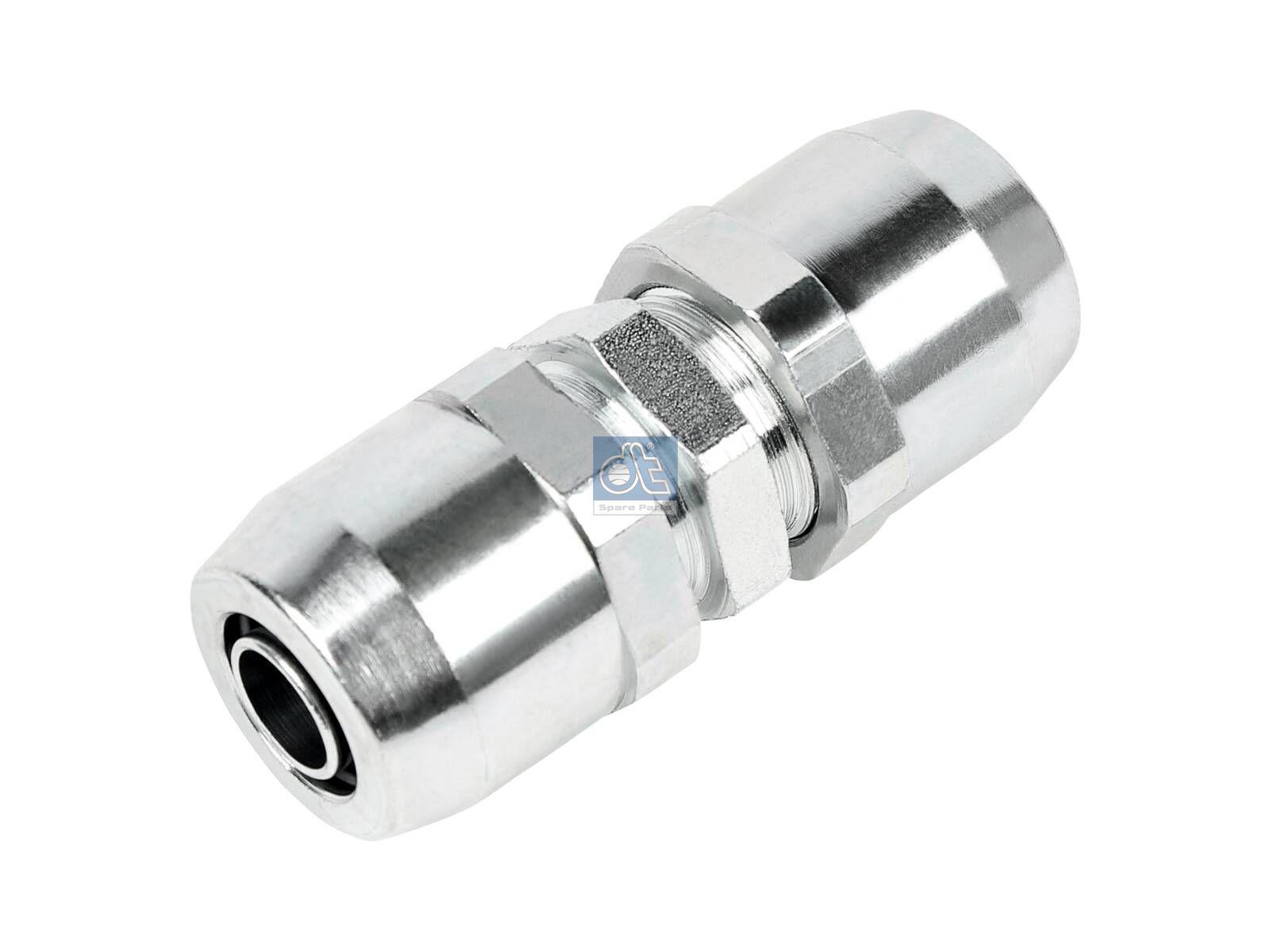 DT Spare Parts 9.85915 Gerader Verbinder, Messing, D: 15 mm passend für Multimarken