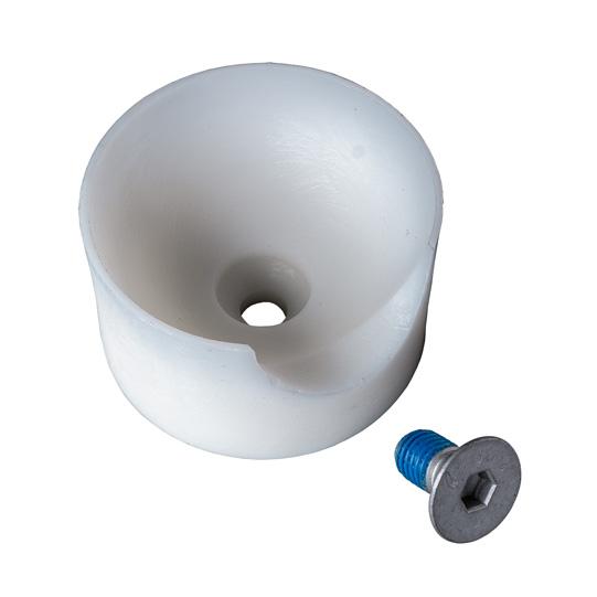 Durethanschale 2003, 60 mm, m. Schraube, f. Kipplager 2001 109141263 Suer