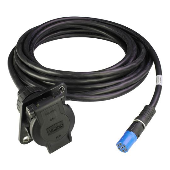 EBS Versorgungskabel, 9 m, Steckdose, PVC 230542141 Suer