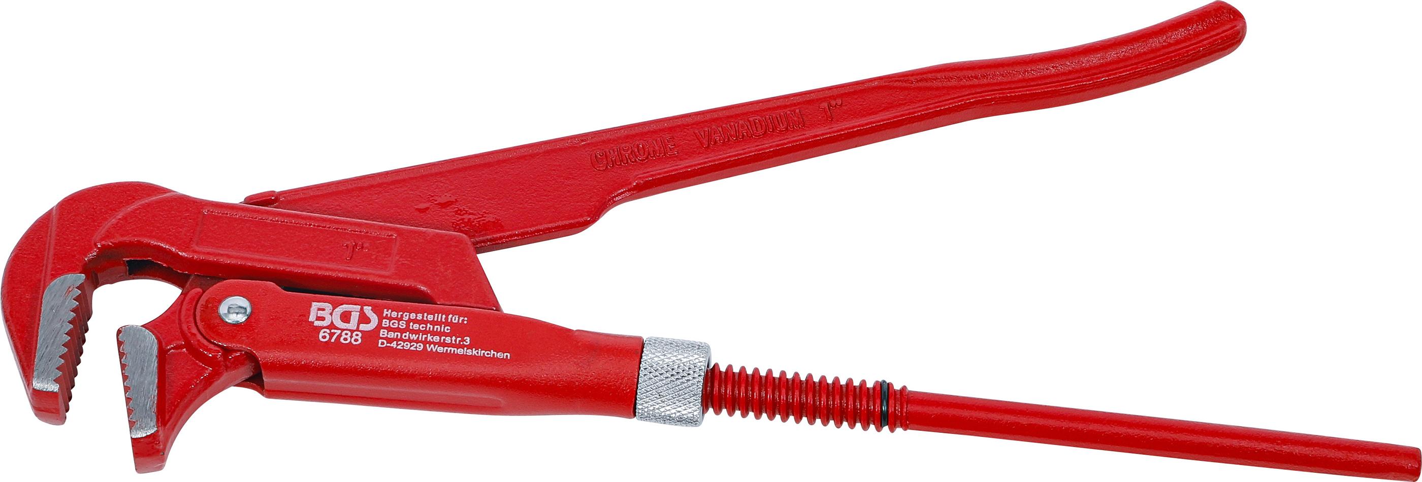 Eckrohrzange | 25 mm - 1" | schwedische Form BGS6788