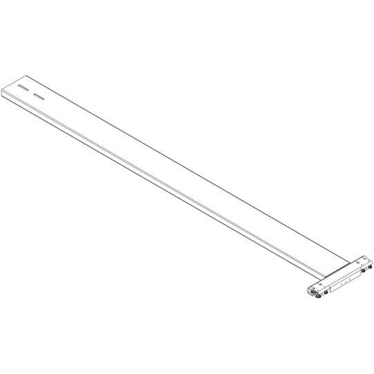 Edscha Endlaufwagen/Endlaufteilhälfte, links, mit Kugellagern 660030110 Suer