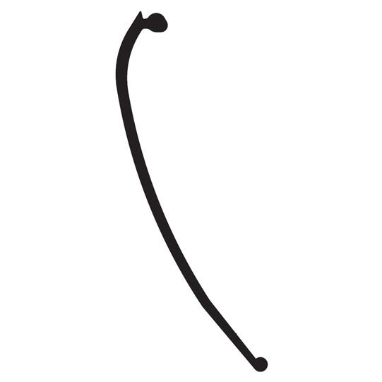 Edscha Profilabdichtung/PVC-Dichtlippe, grau, 125mm, L 13,7 m 660087380 Suer