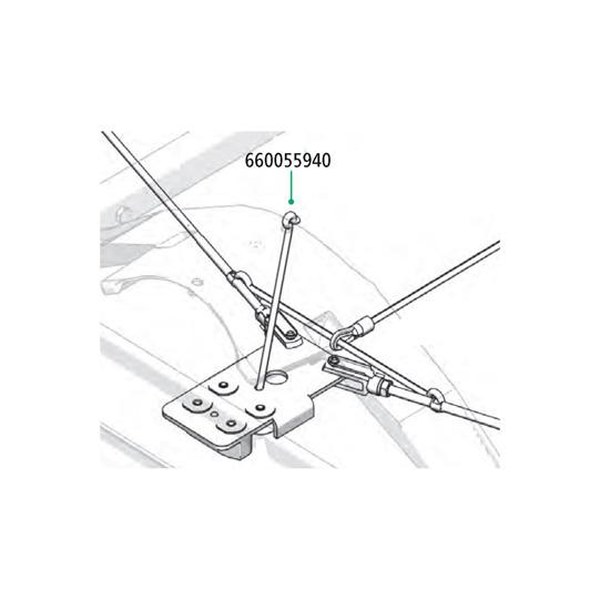 Edscha Seil 6 x 145 mit Stahlknebel 660055940 Suer