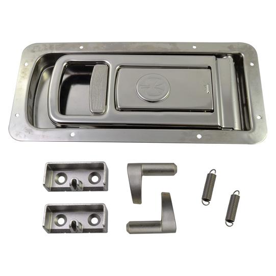 Einbau-Drehstangenverschluss komplett, rostfrei, 891.16T 101102786 Suer