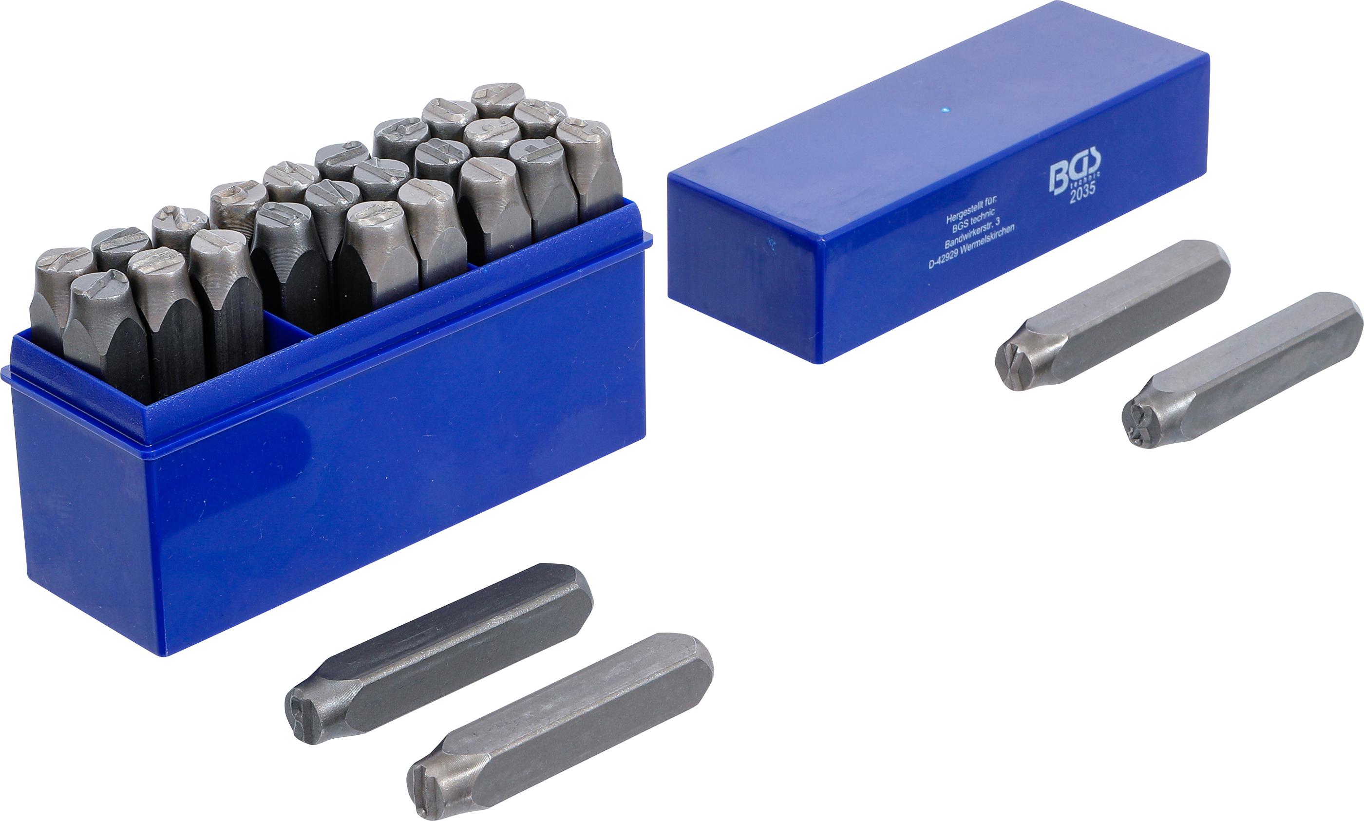 Einschlagbuchstaben | 10 mm BGS2035