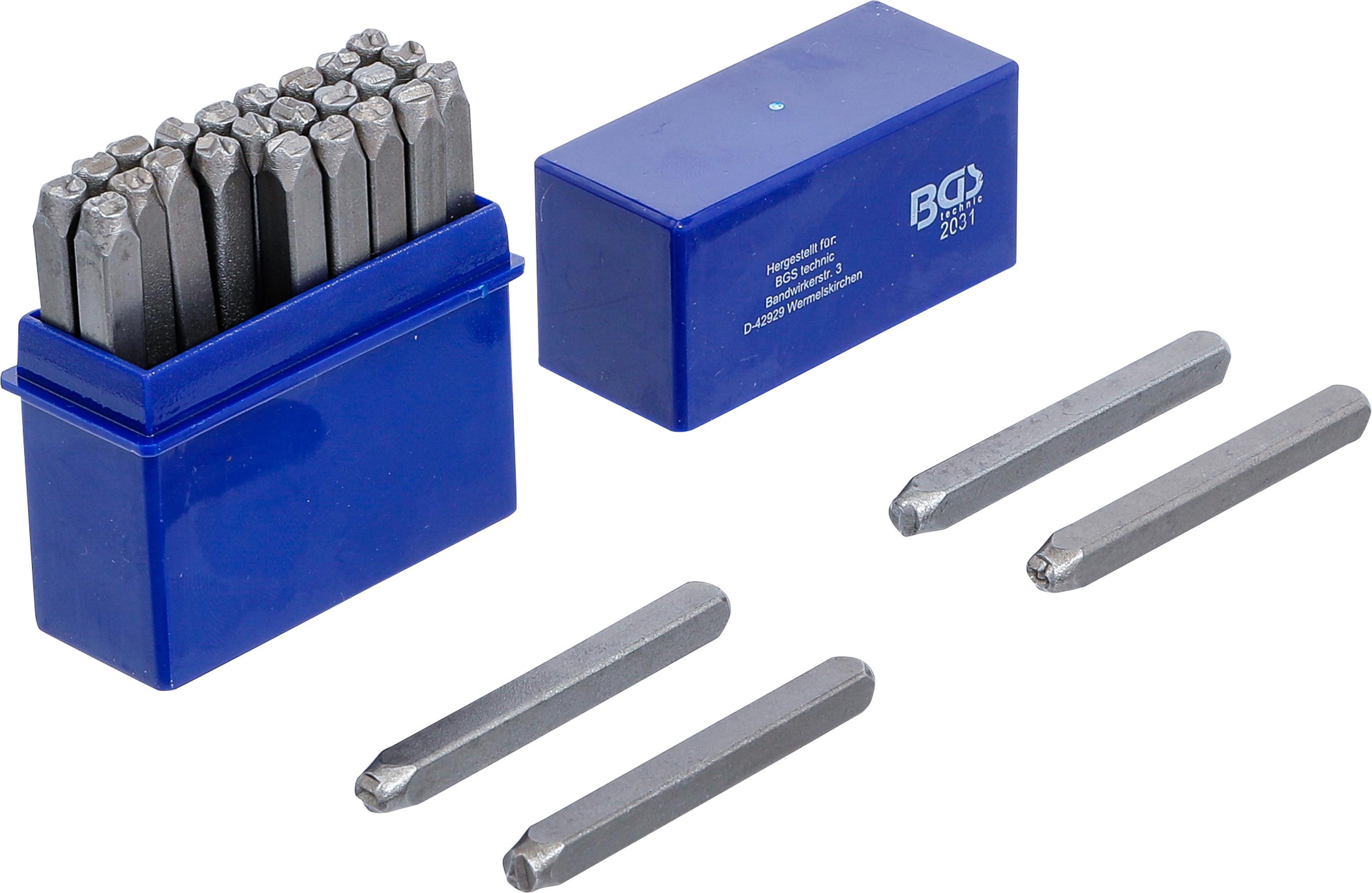 Einschlagbuchstaben | 4 mm BGS2031