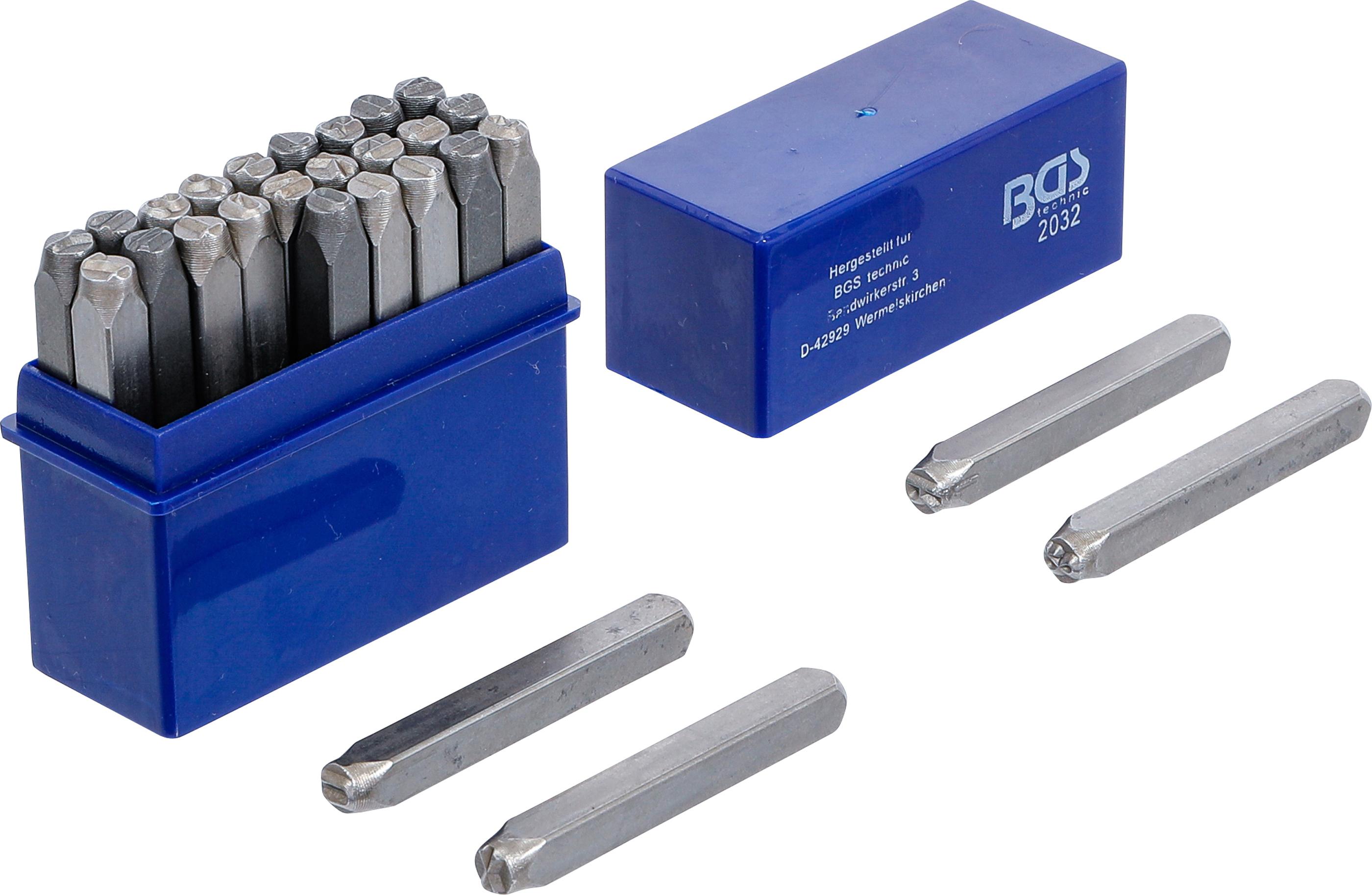 Einschlagbuchstaben | 5 mm BGS2032