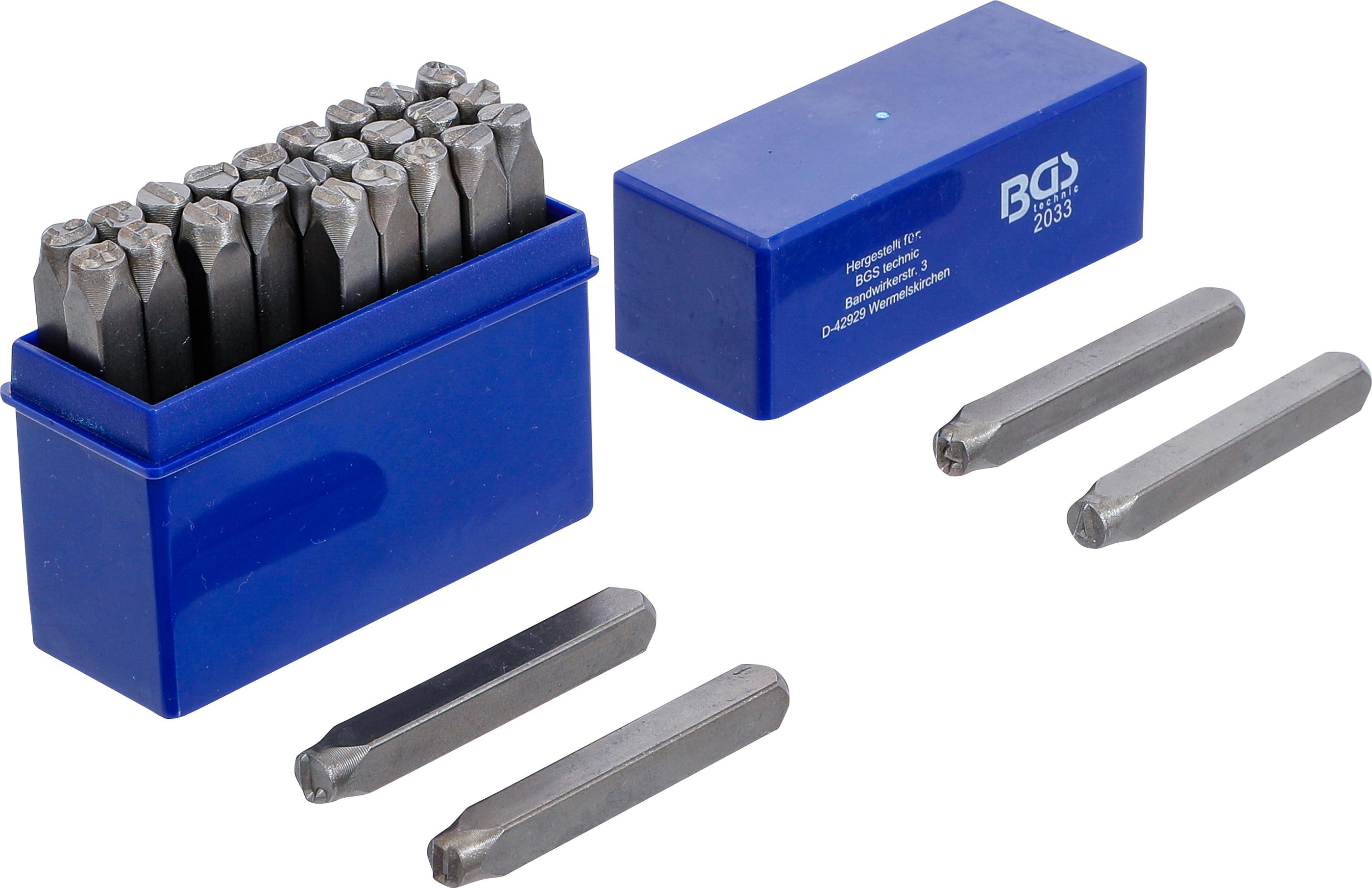 Einschlagbuchstaben | 6 mm BGS2033