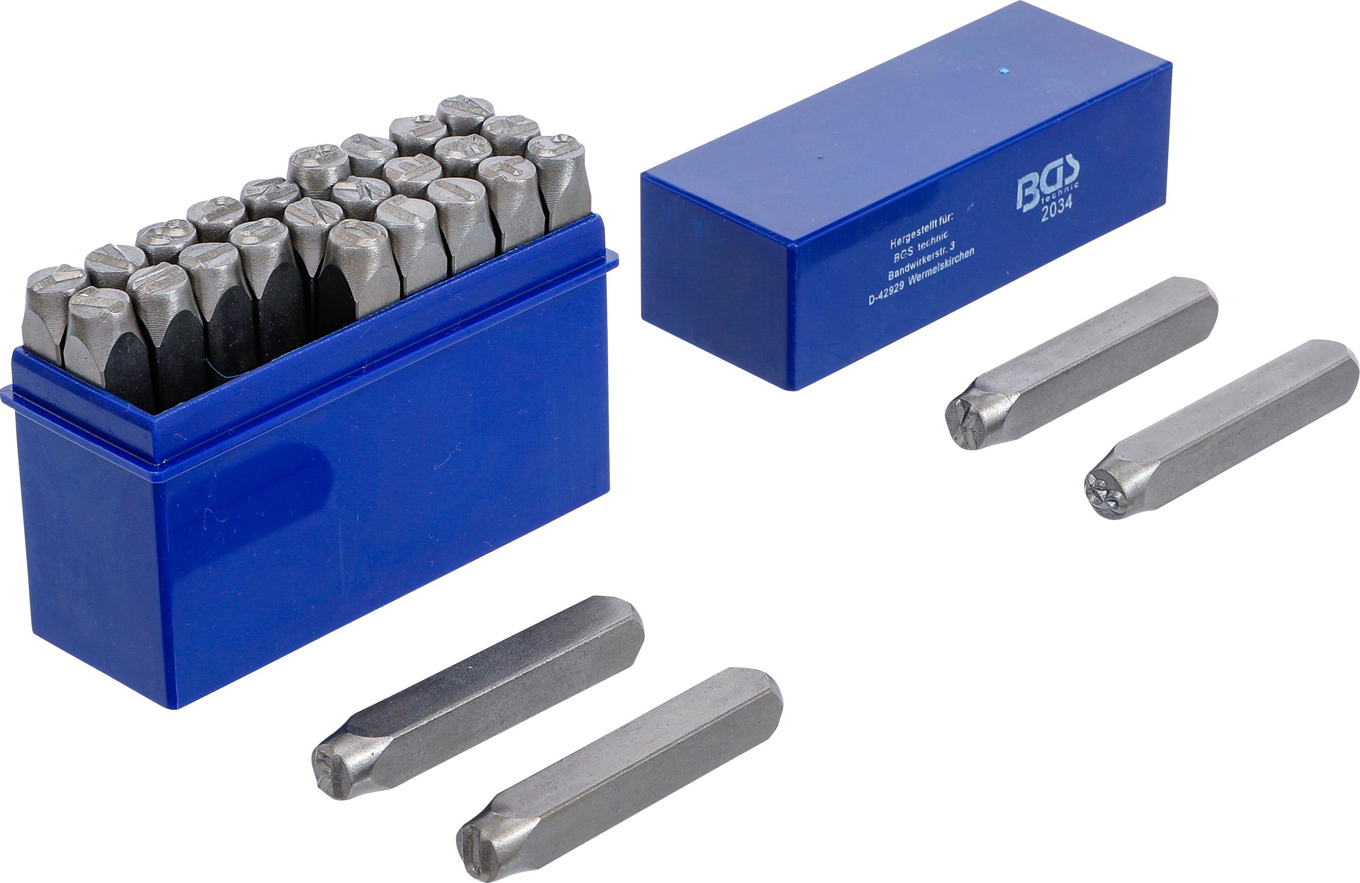 Einschlagbuchstaben | 8 mm BGS2034