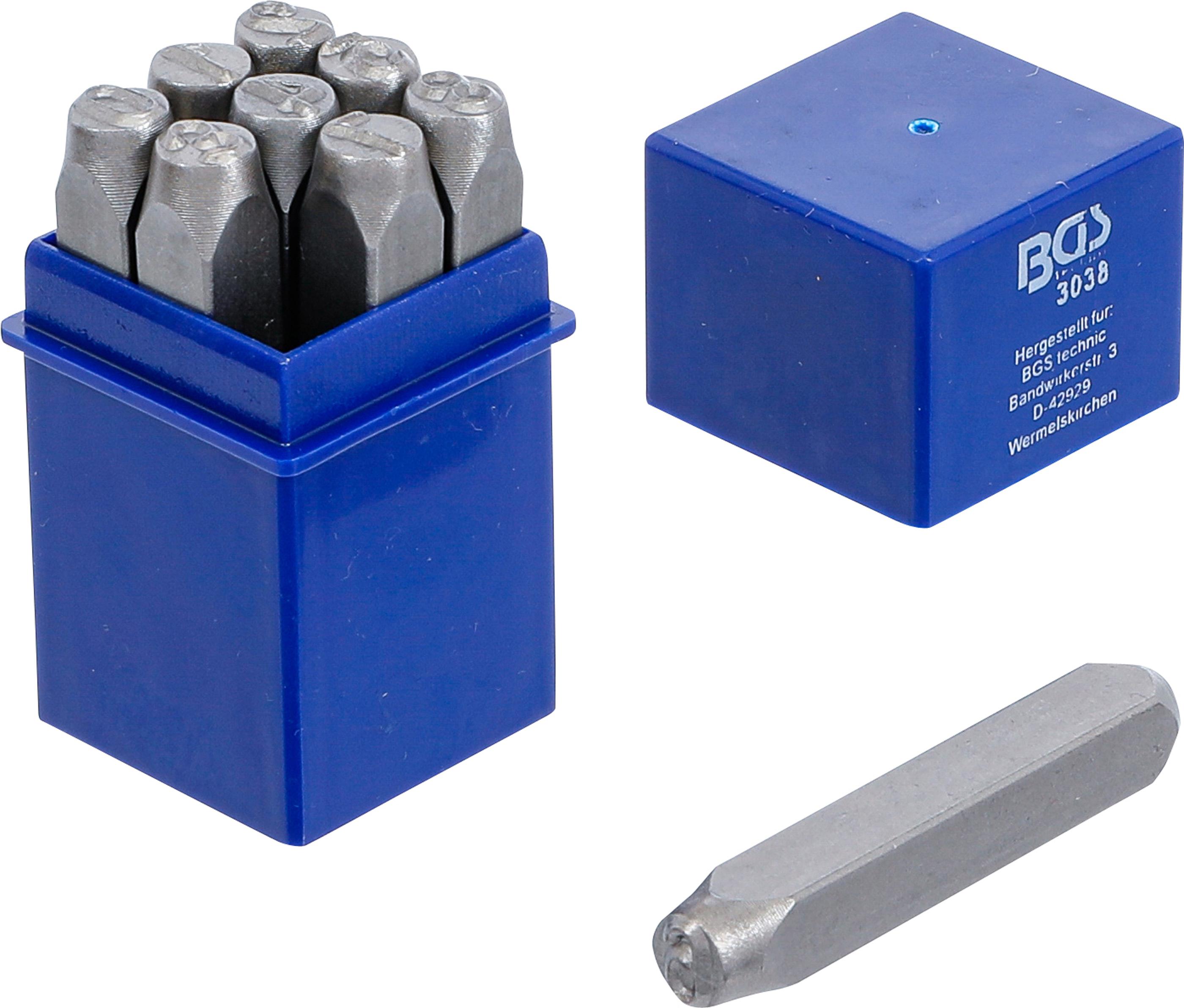 Einschlagzahlen | 8 mm BGS3038