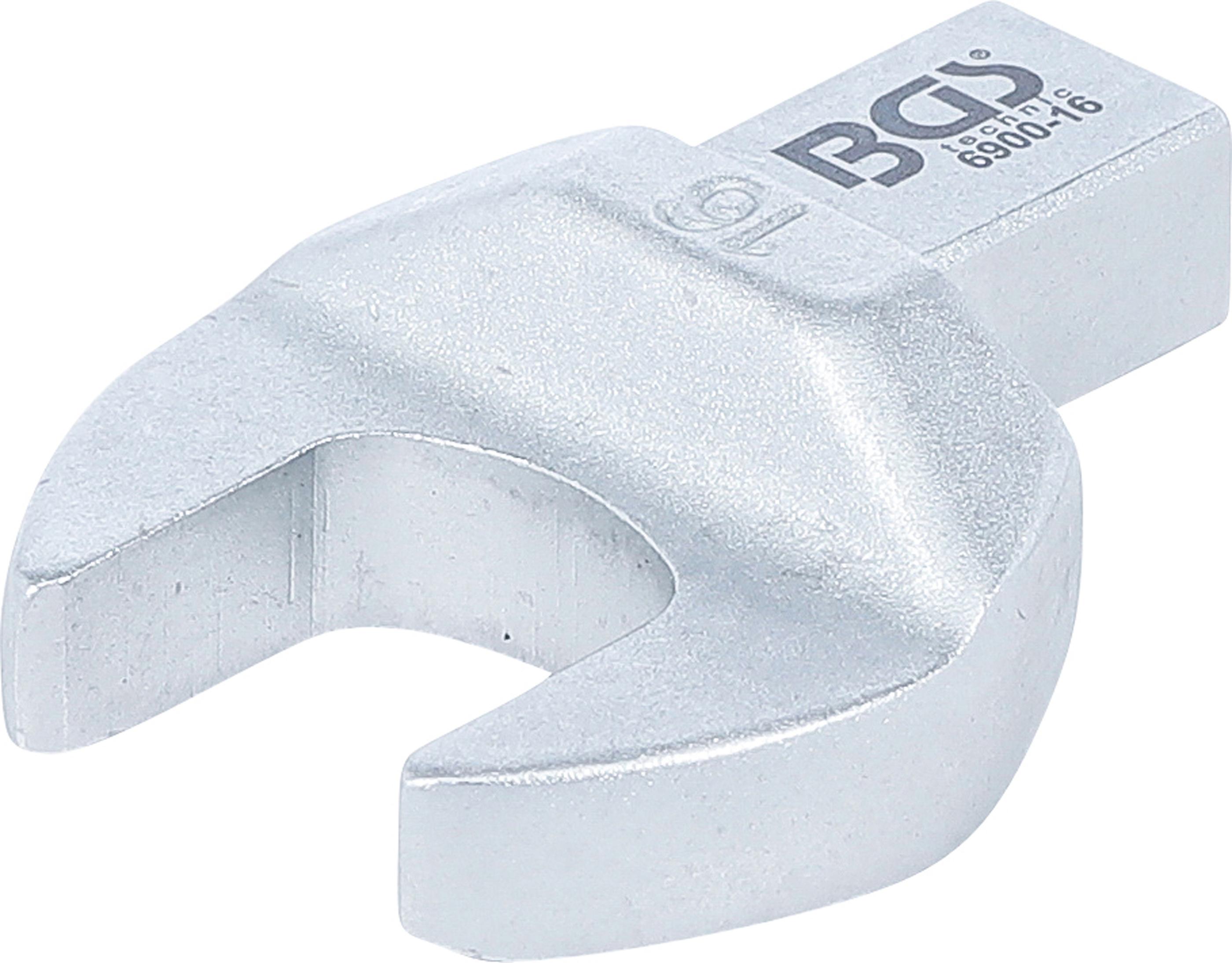 Einsteck-Maulschlüssel | 16 mm | Aufnahme 9 x 12 mm BGS6900-16