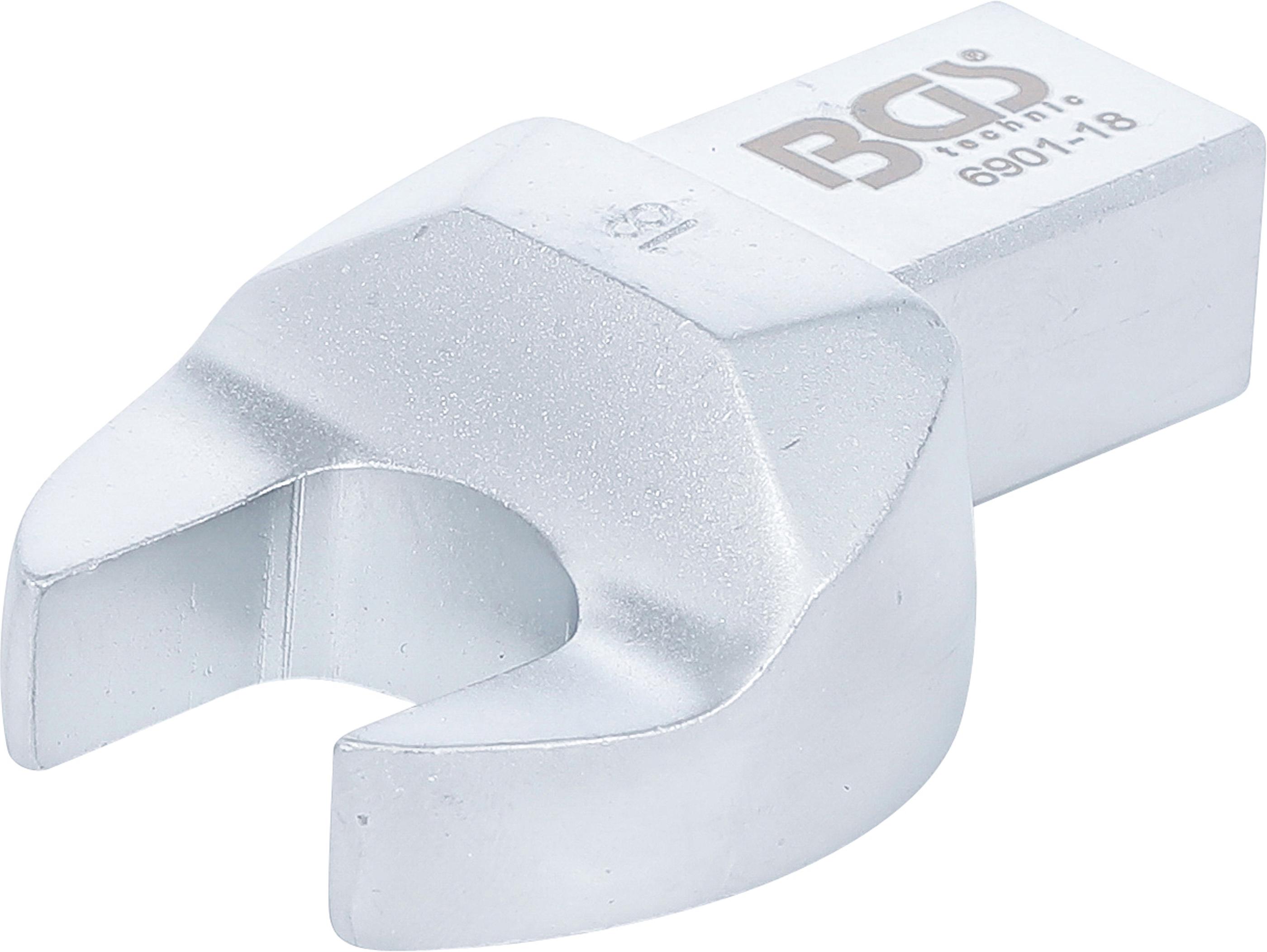 Einsteck-Maulschlüssel | 18 mm | Aufnahme 14 x 18 mm BGS6901-18