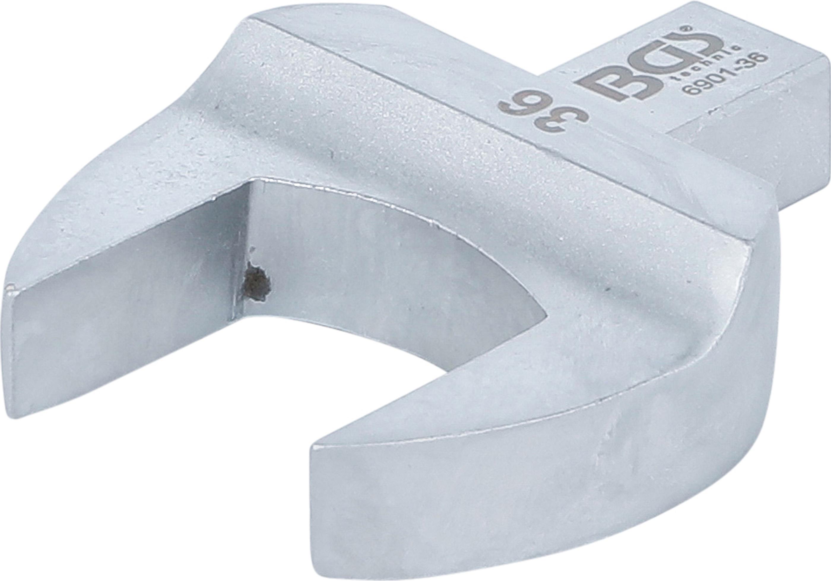 Einsteck-Maulschlüssel | 36 mm | Aufnahme 14 x 18 mm BGS6901-36