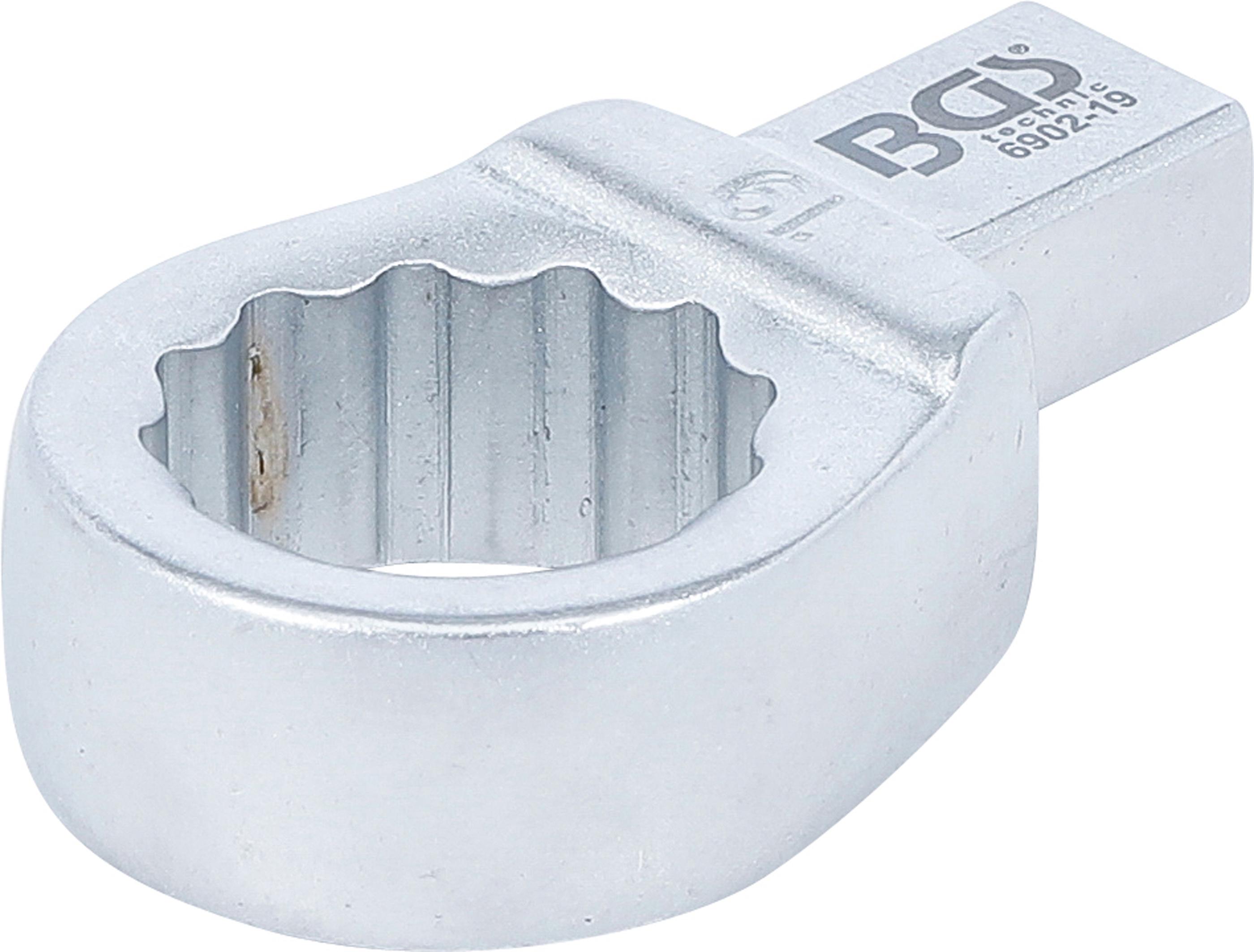 Einsteck-Ringschlüssel | 19 mm | Aufnahme 9 x 12 mm BGS6902-19