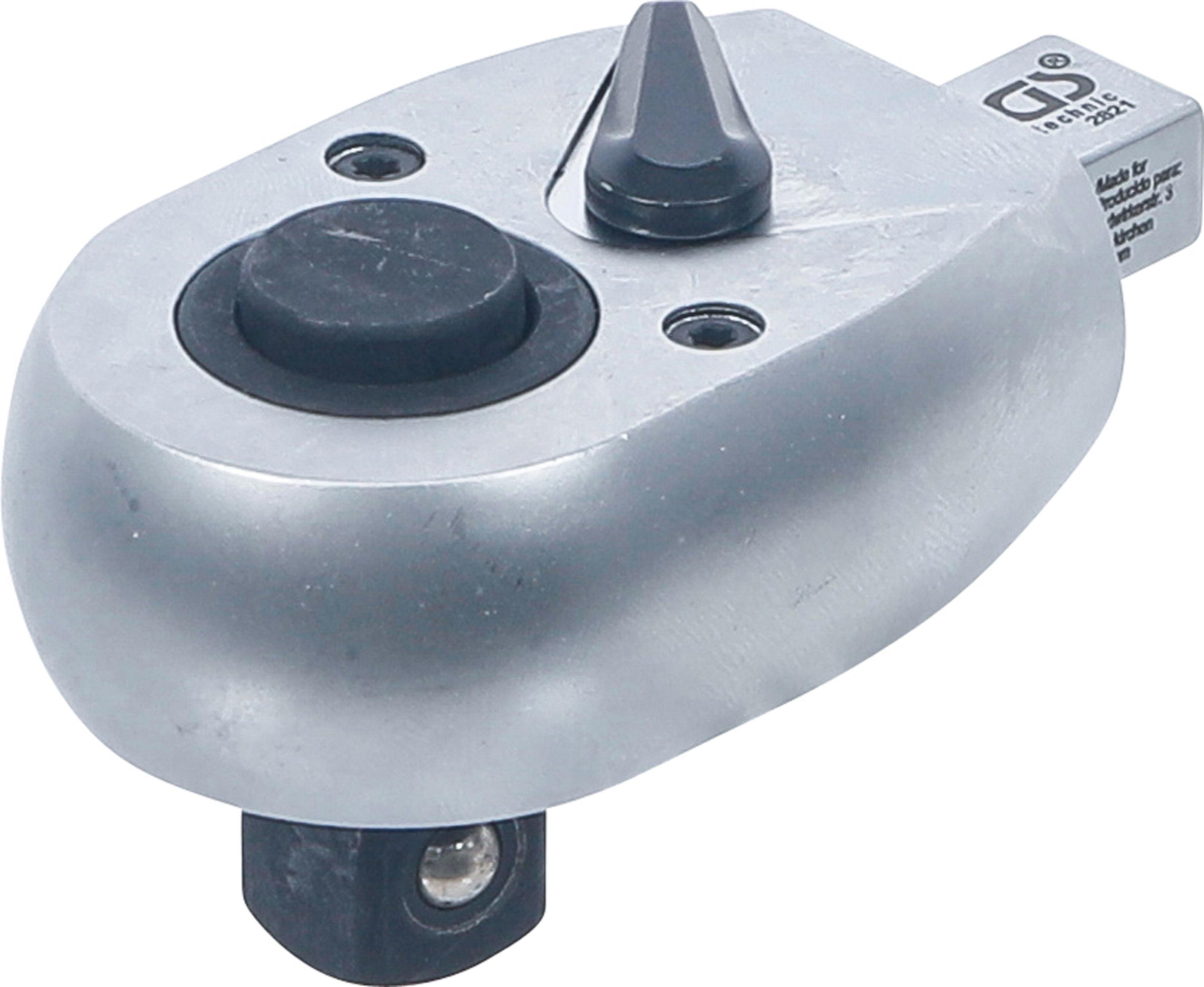 Einsteck-Umschaltknarre | 12,5 mm (1/2") | Aufnahme 9 x 12 mm BGS2821