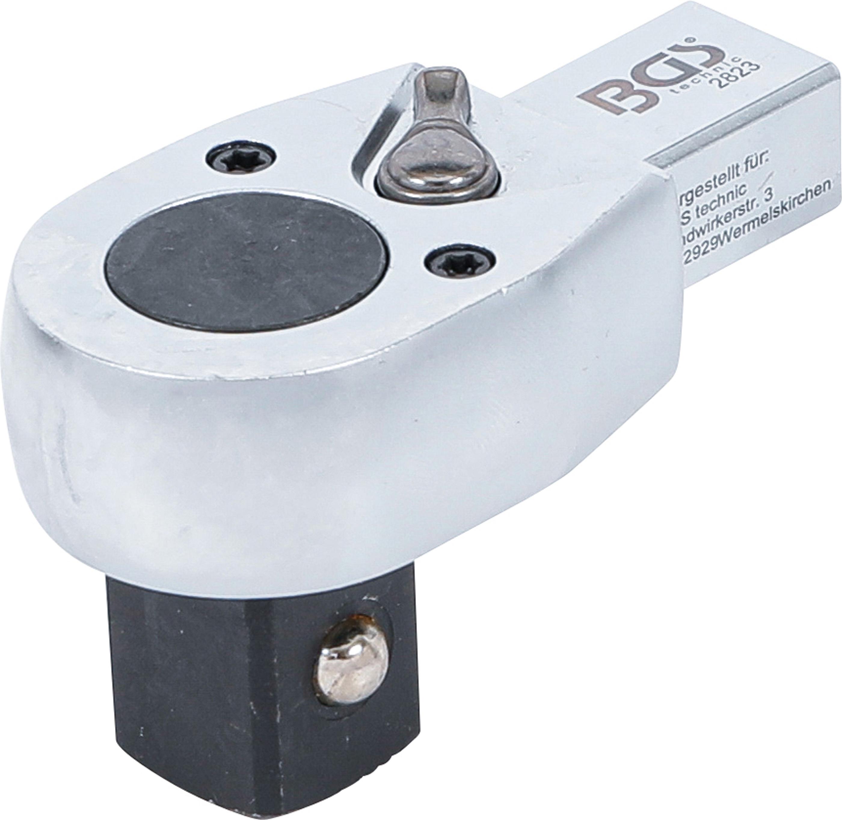 Einsteck-Umschaltknarre | 20 mm (3/4") | Aufnahme 14 x 18 mm BGS2823