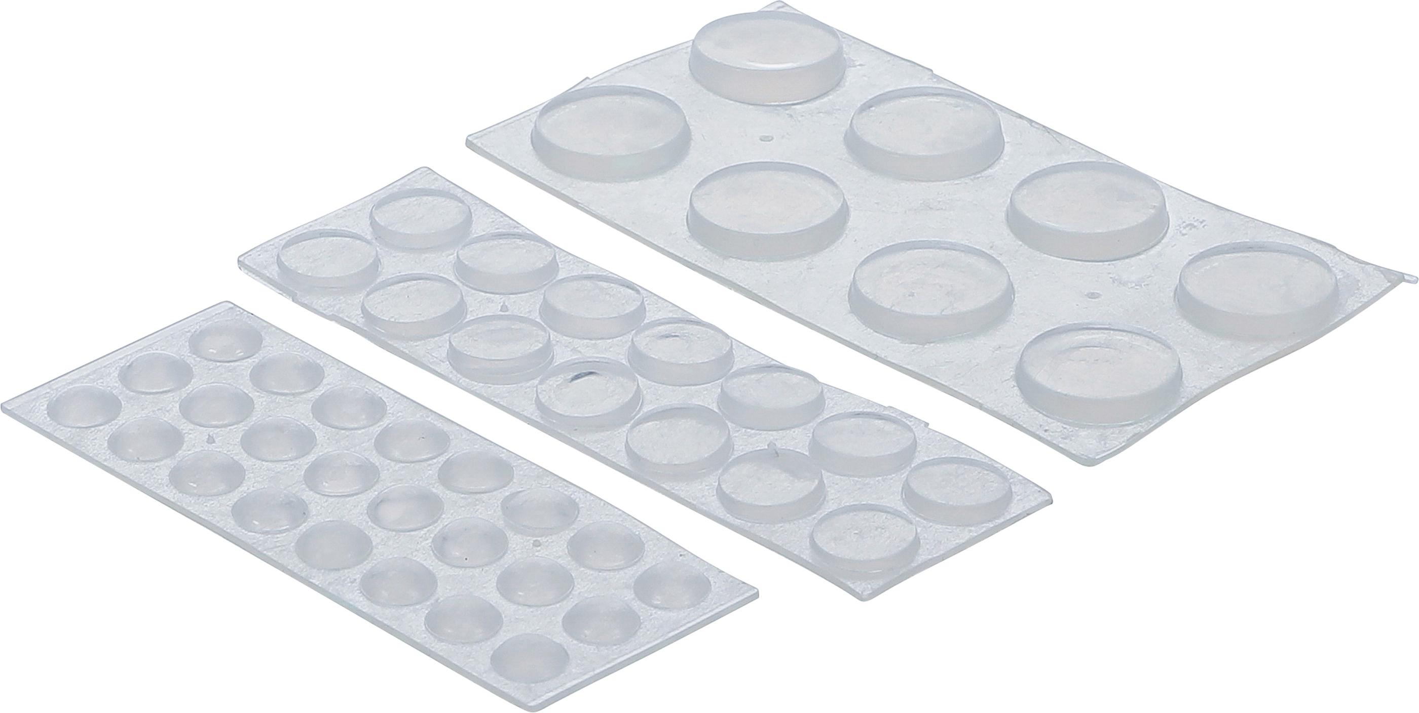Elastikpuffer-Satz | transparent | 46-tlg. BGS80866