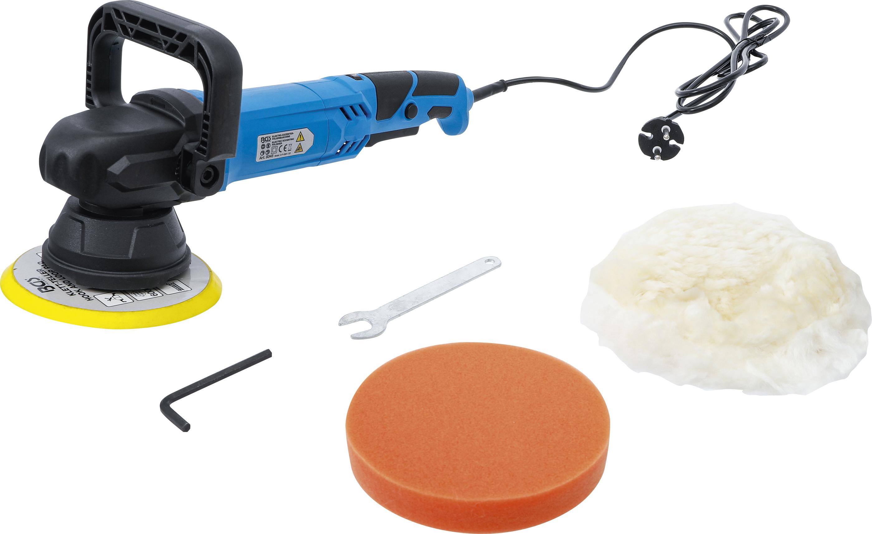 Elektro-Exzenter-Poliermaschine | max. 6000 U/min | 900 W BGS9345