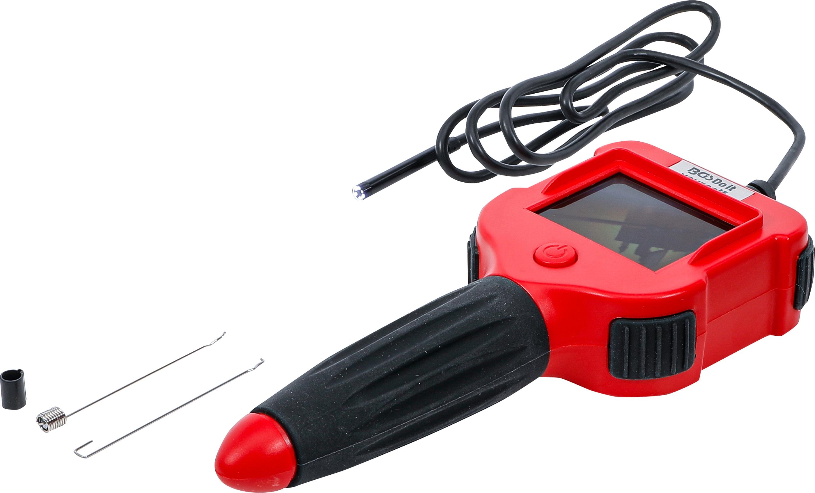 Endoskop-Farbkamera mit TFT-Monitor | Kamerakopf Ø 5,5 mm BGS63217