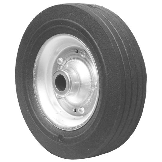 Ersatzrad 200x60 mm Vollgummibereifung auf Blechfelge 375161268 Suer