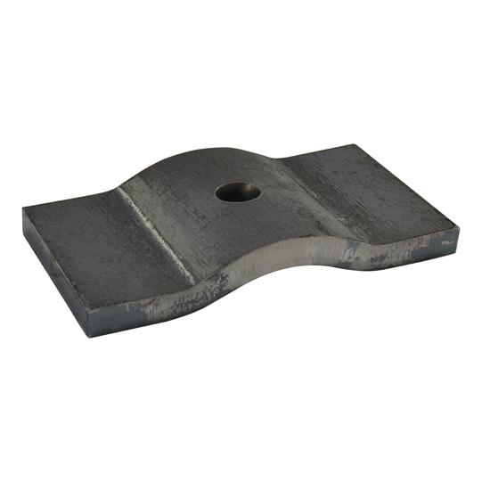 Federgleitplatte, für Federbreite 70 mm, Länge 130 mm 260181036 Suer