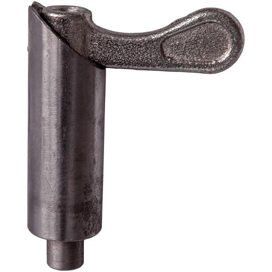 Federriegel S 1010 N, Ø 10 mm, Hub 10 mm, Handhebel verzinkt 215102331 Suer