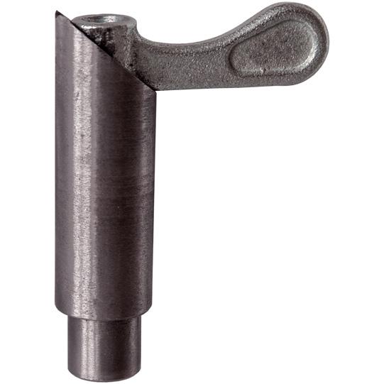 Federriegel S 1514 N, Ø 15 mm, Hub 14 mm, Handhebel verzinkt 215102334 Suer