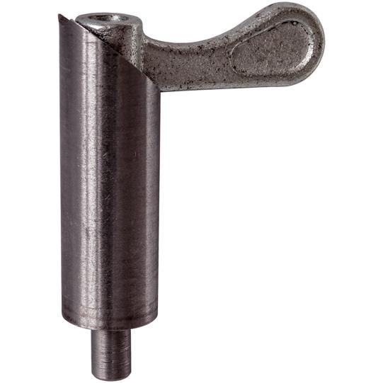 Federriegel S 814 N, Ø 8 mm, Hub 14 mm, Handhebel verzinkt 215102330 Suer