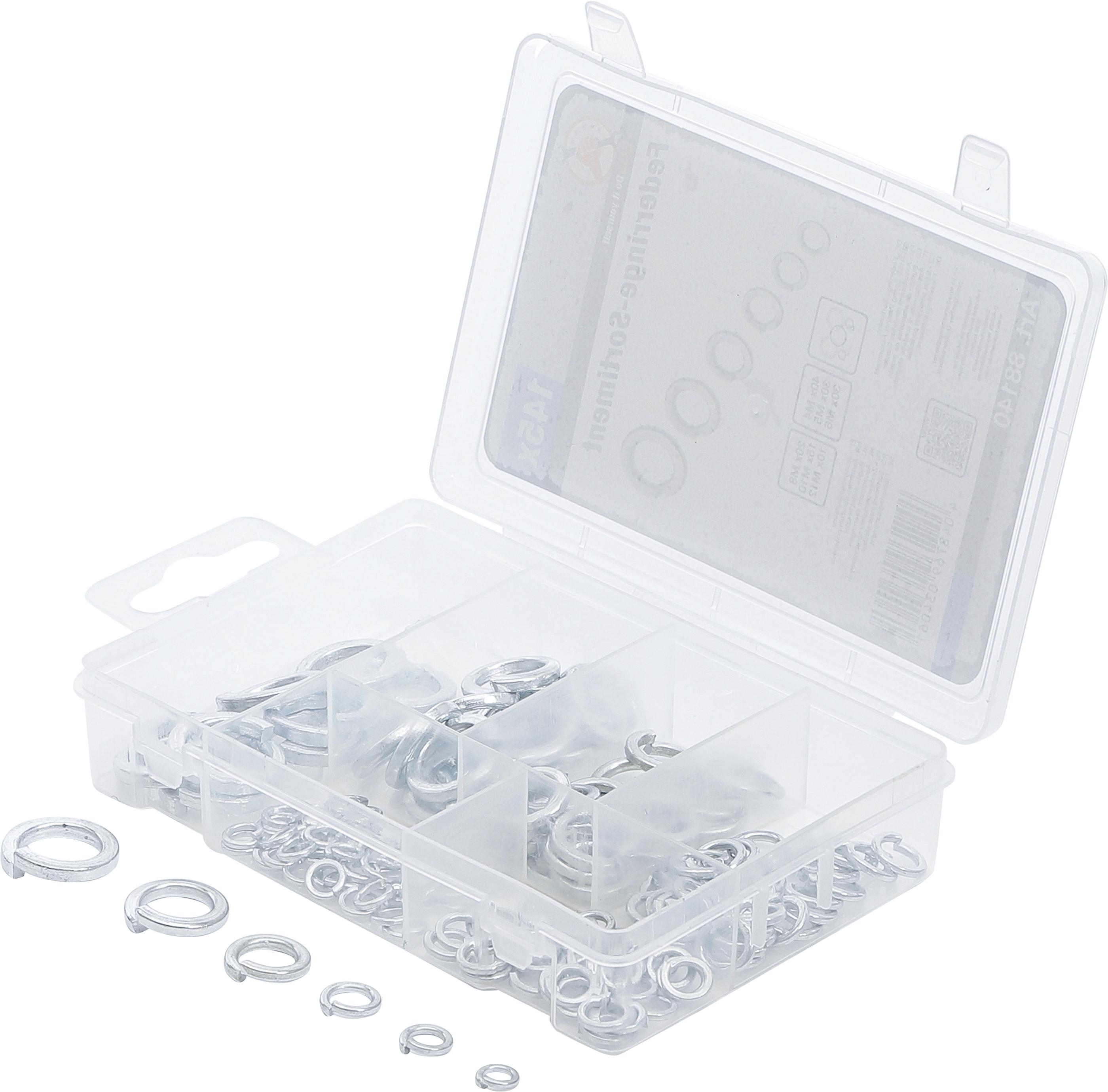 Federringe-Sortiment | M4 - M12 | 145-tlg. BGS88140