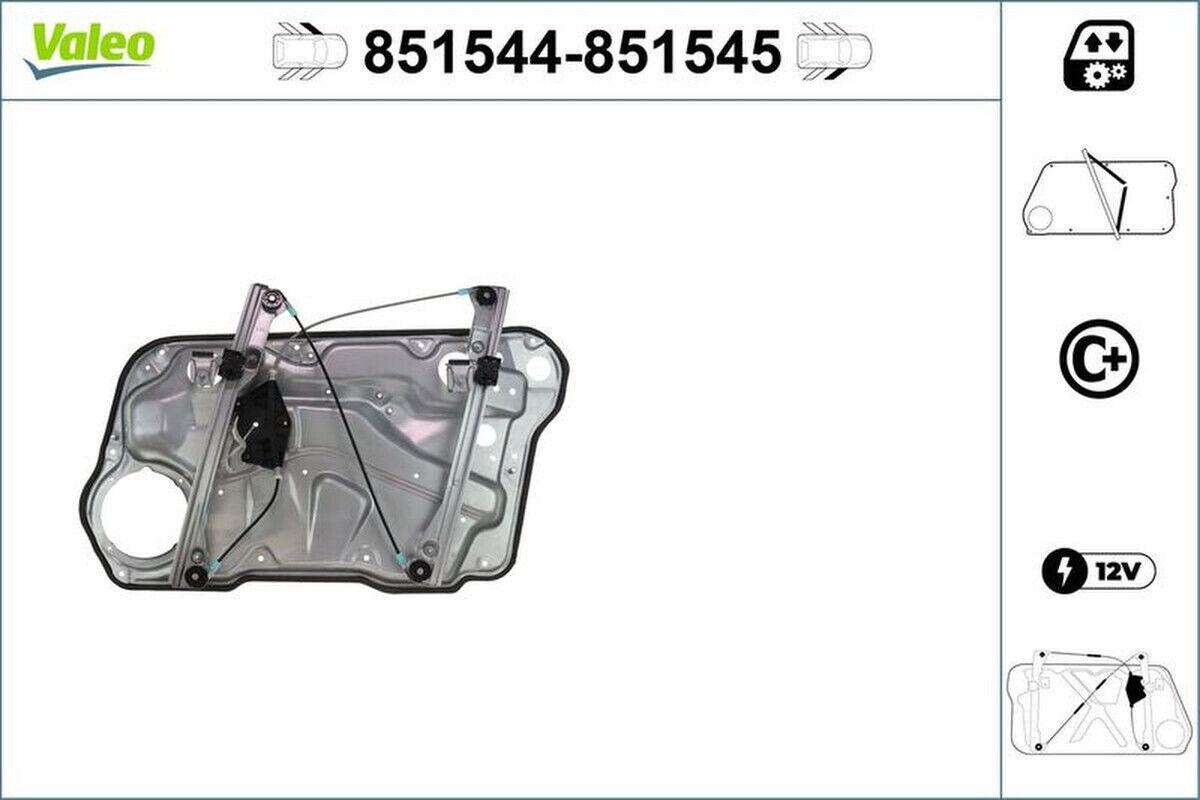 Fensterheber vorne links elektrisch VALEO für VW GOLF IV