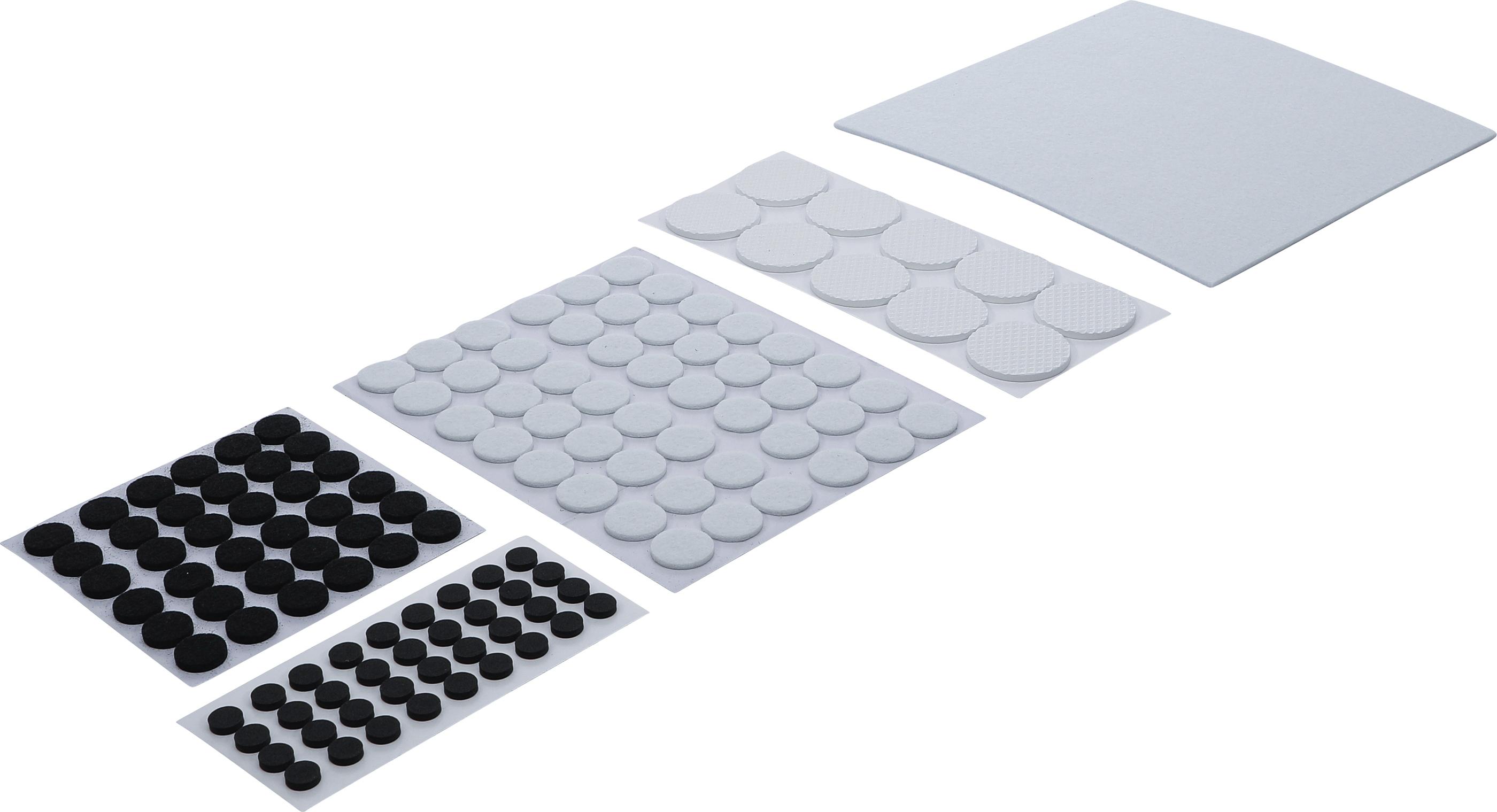 Filzgleiter-Satz | selbstklebend | 131-tlg. BGS80865