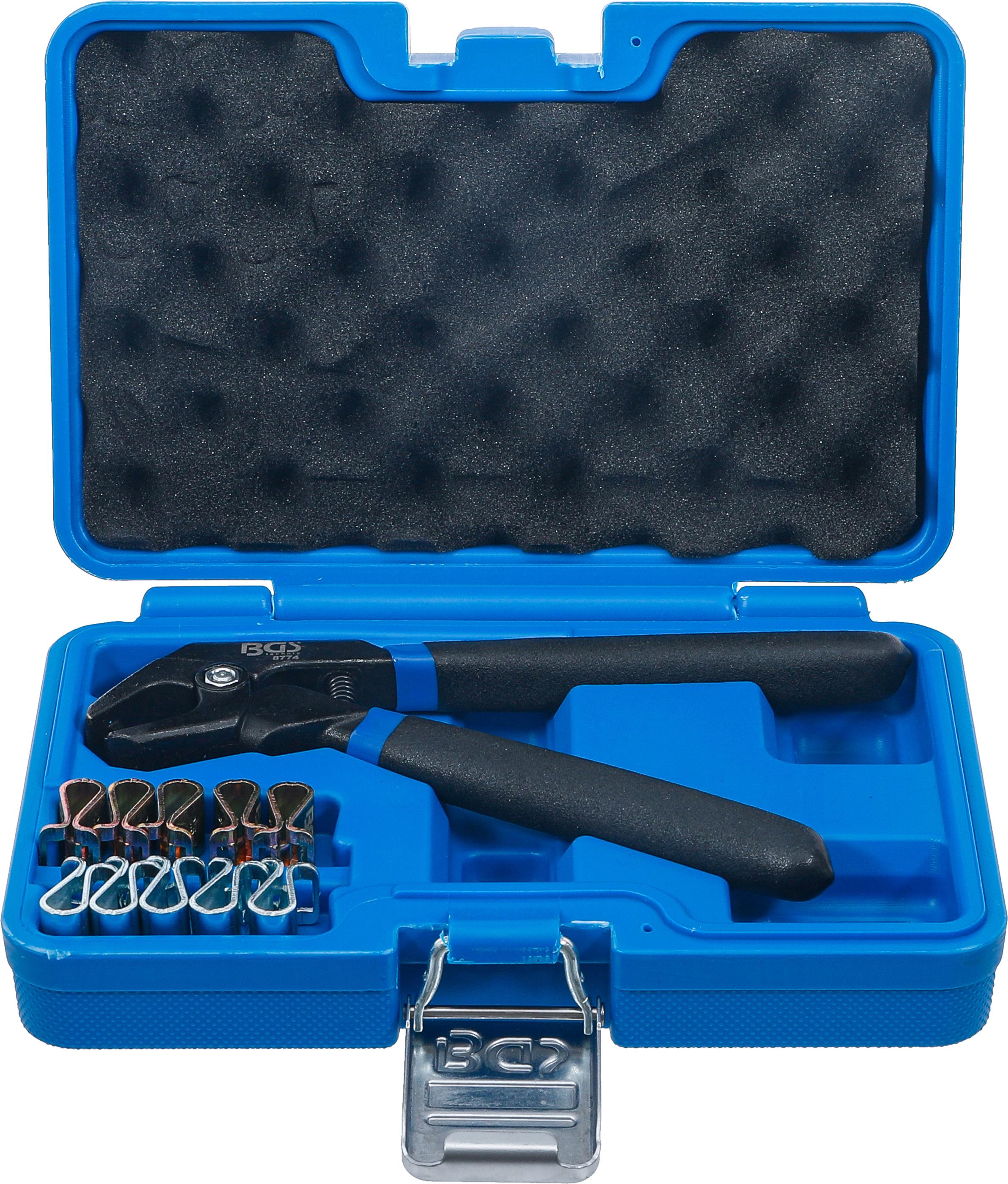 Fixierklammern-Satz mit Klammernzange | 11-tlg. BGS8774