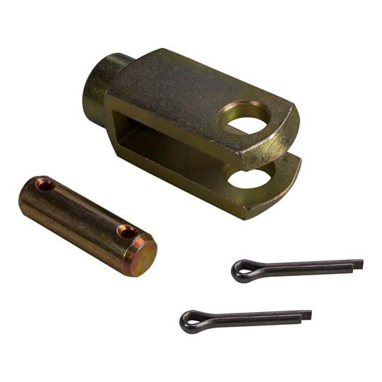 Gabelkopf Rundloch für Membranzylinder, geschmiedet 240542379 Suer