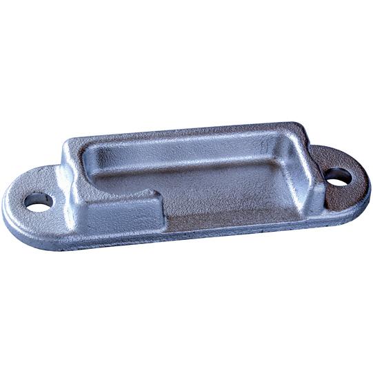 Gegenhalter, rostfrei, links, für Schließkeil 108071403 108071400 Suer