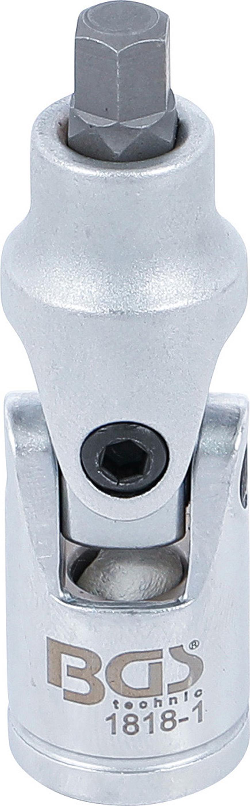 Gelenk-Einsatz | Antrieb 10 mm (3/8") | Innensechskant 7 mm BGS1818-1