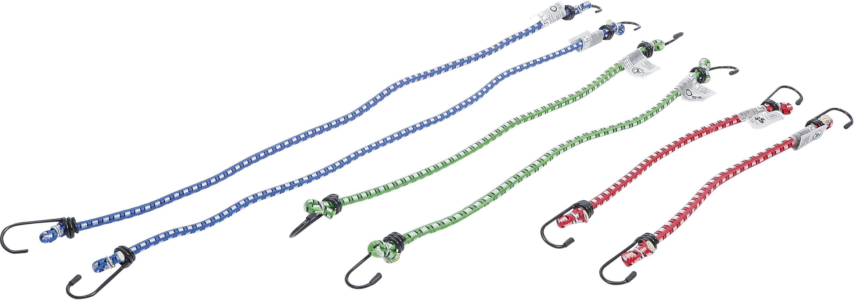 Gepäckspanner-Satz | 300 / 450 / 600 mm | 6-tlg. BGS85516