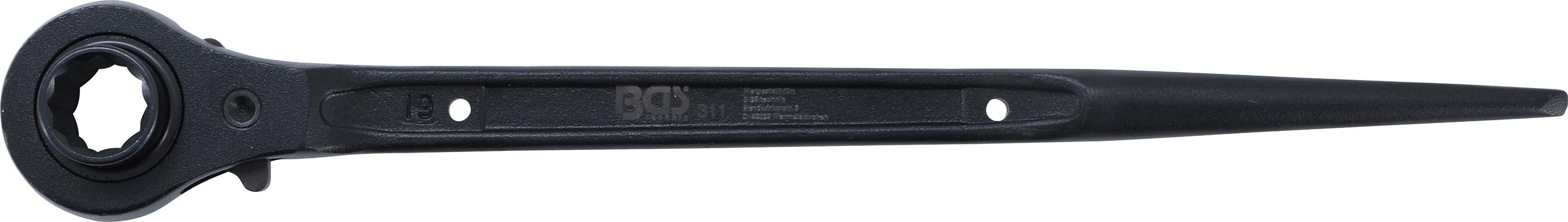 Gerüstbauer-Knarre | SW 19 x 24 mm BGS311