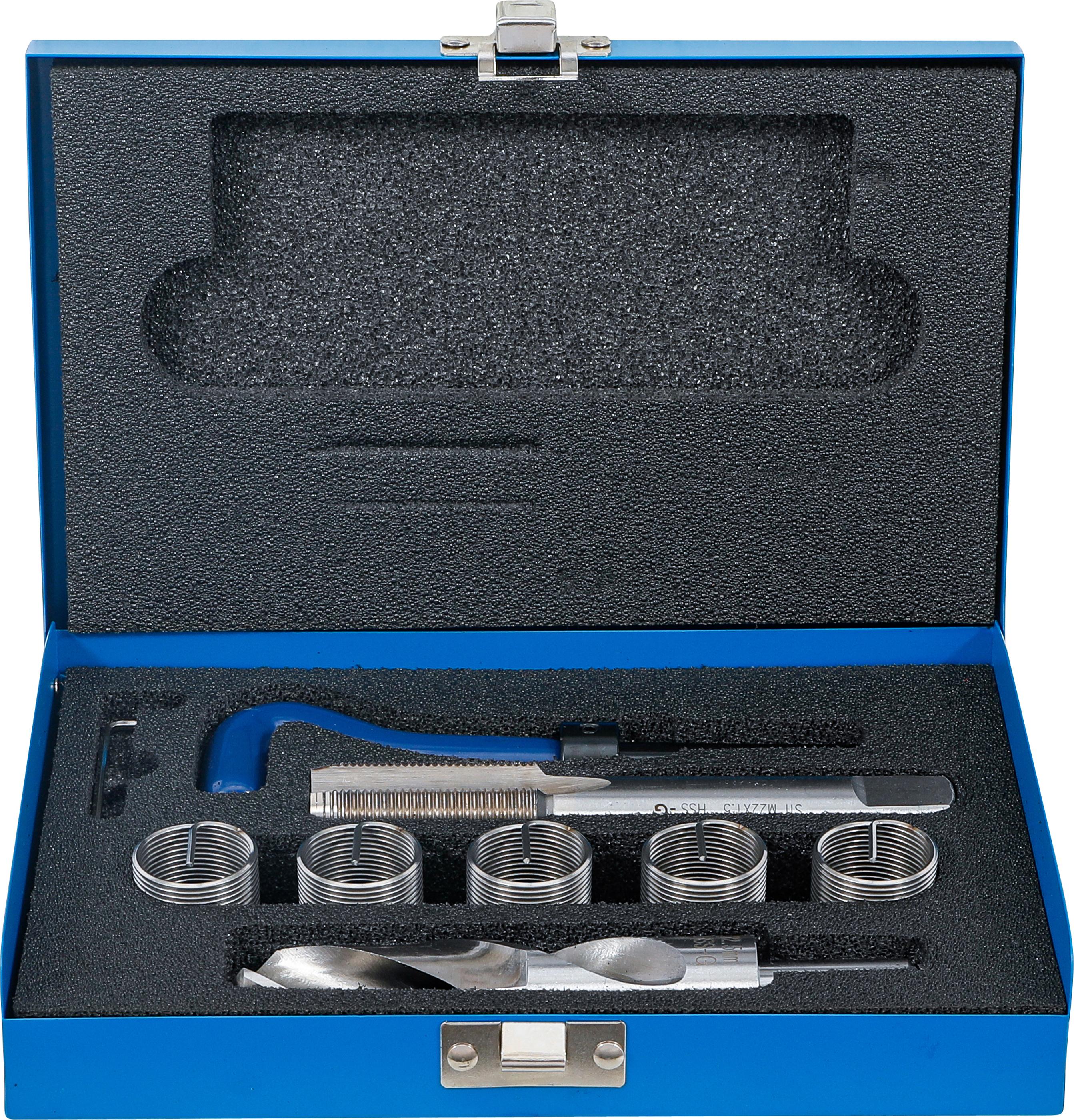 Gewinde-Reparatursatz | M22 x 1,5 | 9-tlg. BGS99439