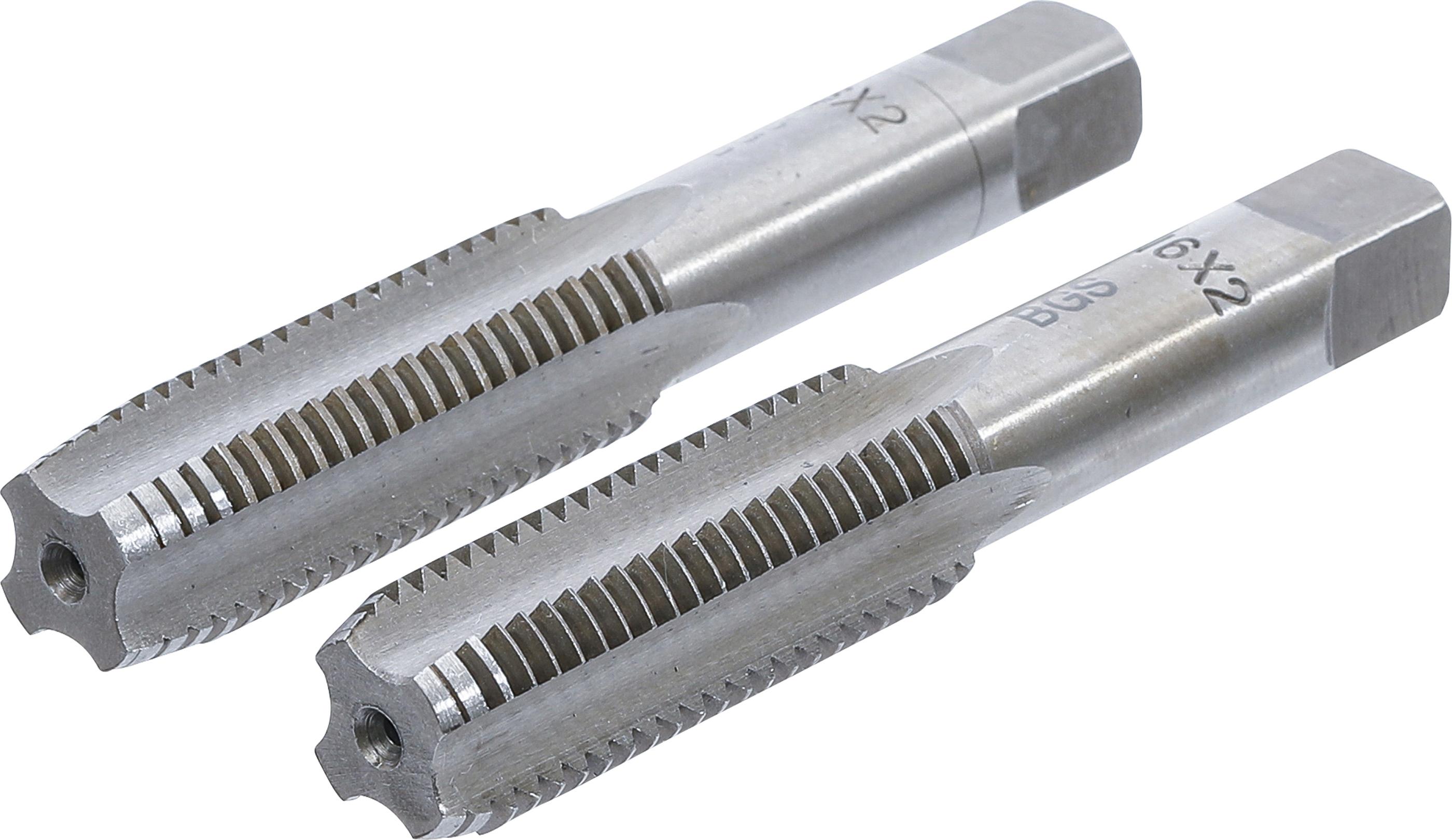 Gewindebohrer | Vor- und Fertigschneider | M16 x 2,0 | 2-tlg. BGS1900-M16X2.0-B