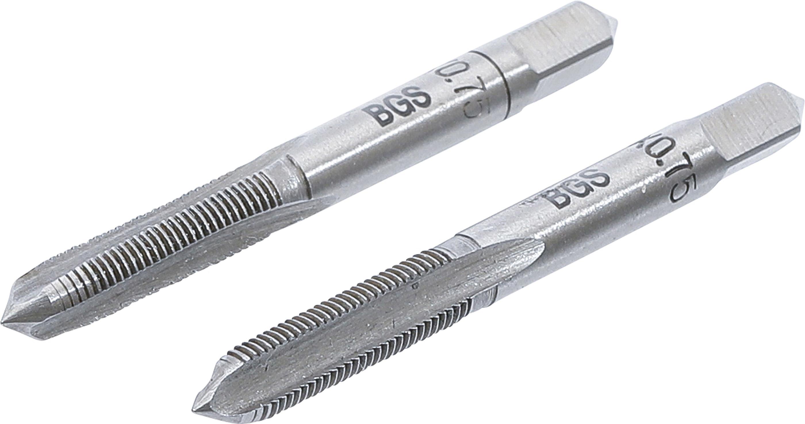 Gewindebohrer | Vor- und Fertigschneider | M6 x 0,75 | 2-tlg. BGS1900-M6X0.75-B
