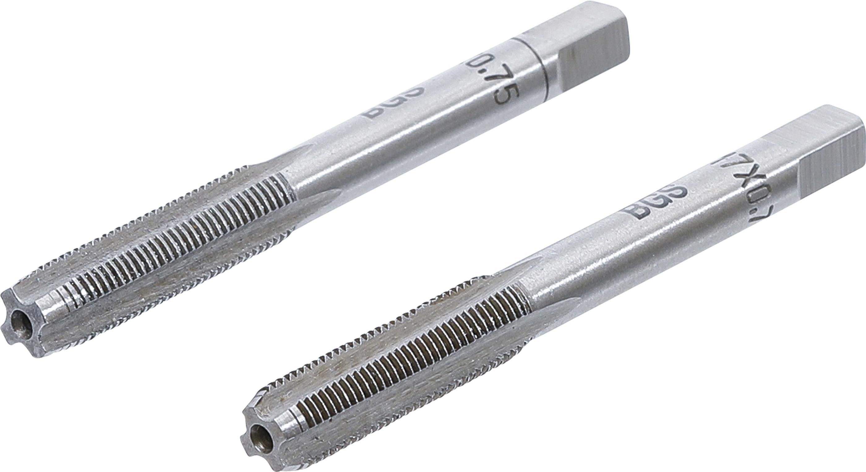 Gewindebohrer | Vor- und Fertigschneider | M7 x 0.75 | 2-tlg. BGS1900-M7X0.75-B