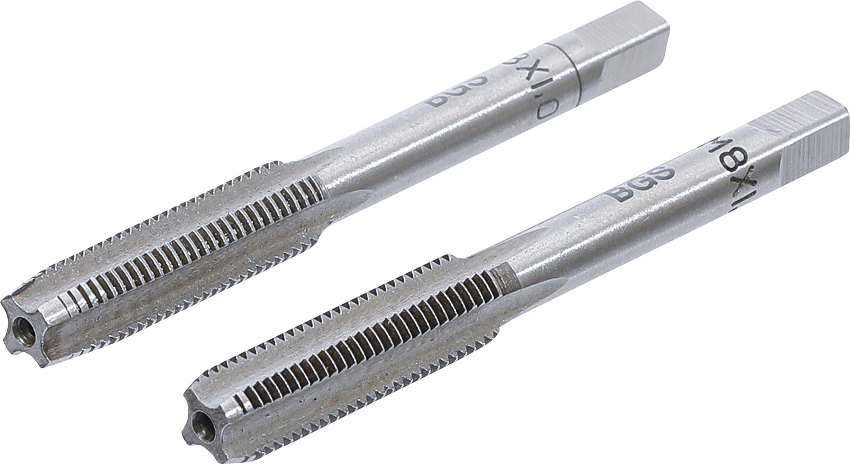 Gewindebohrer | Vor- und Fertigschneider | M8 x 1.0 | 2-tlg. BGS1900-M8X1.0-B