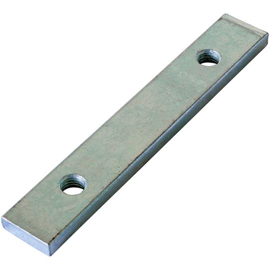 Gewindeplatte, Stahl verzinkt, Lochabstand 70 mm, M8 105111954 Suer